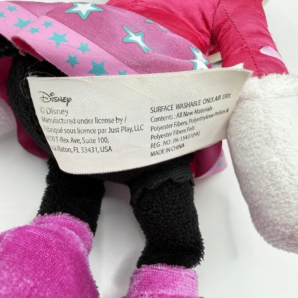 Disney Junior Minnie Mouse Pop Star‎ Plush 10